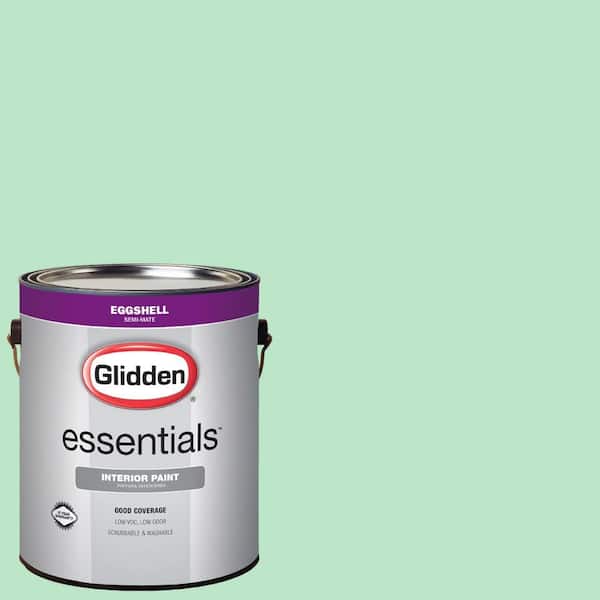 Glidden Essentials 1 gal. #HDGG54 Graceful Green Eggshell Interior ...