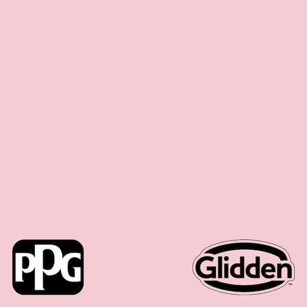 Glidden 8 oz. PPG1184-2 Pleasing Pink Satin Interior Paint Sample