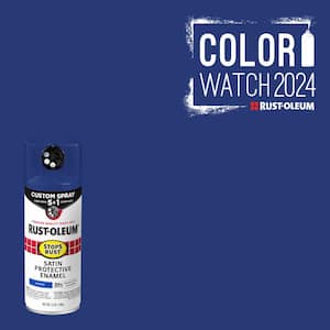 12 oz. Custom Spray 5-in-1 Satin Sapphire Spray Paint