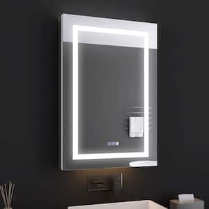 TOOLKISS 30 in. W x 36 in. H Rectangular Black Aluminum Recessed