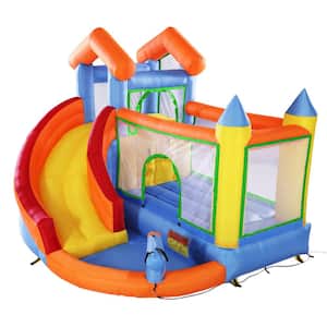 Inflable Jumping Bounce House Blow Up Water Slide Kids Playhouse