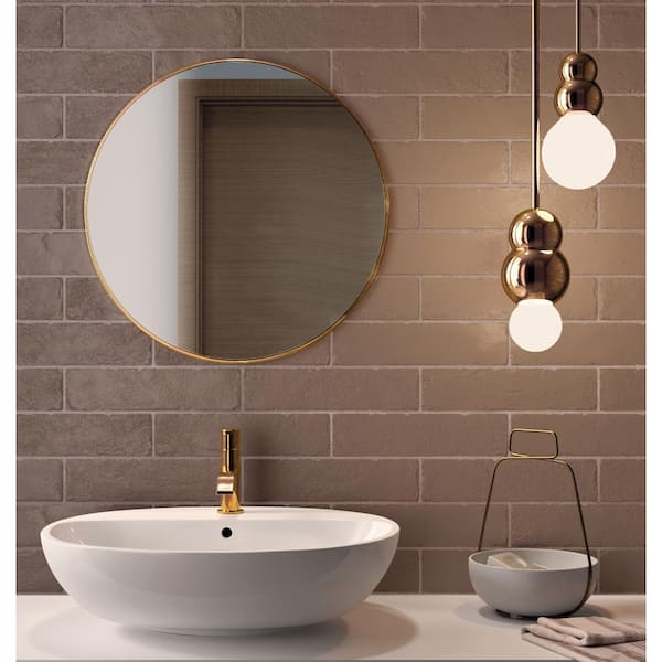 Capella Putty Brick 2 in. x 10 in. Matte Porcelain Floor and Wall Tile (100-Cases/515.2 sq. ft./Pallet)