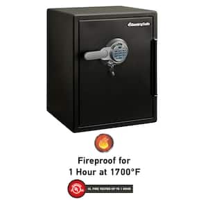 2.0 cu. ft. Fireproof & Waterproof Safe with Biometric Fingerprint Lock