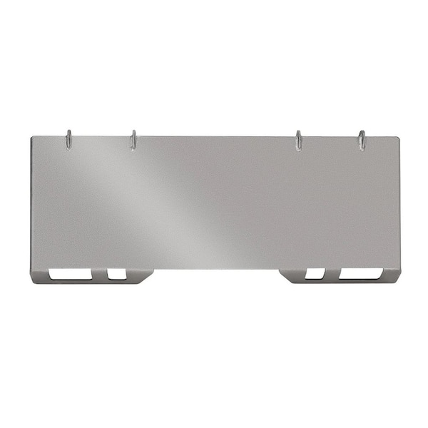 1/4" Skid Steer Attachment Plate Universal Quick Attach Mount Plate Compatible with Kubota, Skid Steers and Tractors