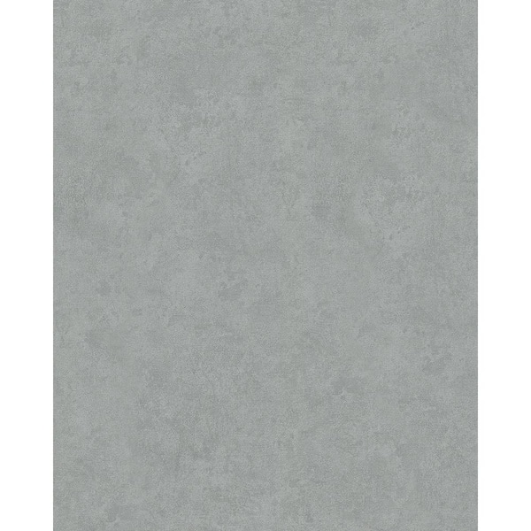 Urban Concrete Texture Grey Matte Finish Vinyl on Non-Woven Non-Pasted ...