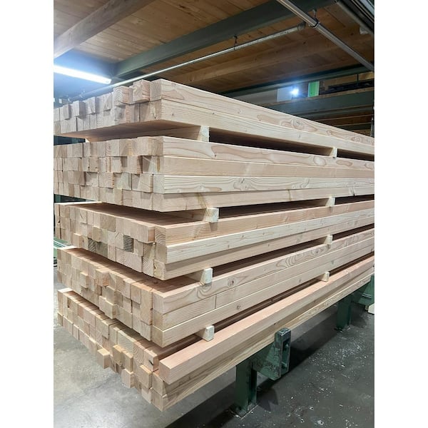 4 in. x 4 in. x 8 ft. #2 Premium Grade Dimensional Lumber
