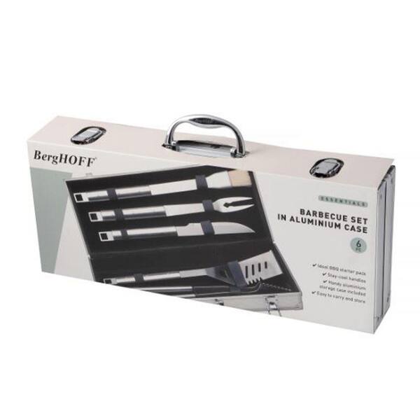 BergHOFF Cubo Essentials 6-Pieces Stainless Steel BBQ Set with