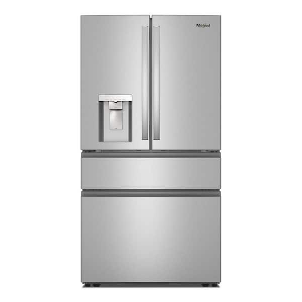 36 in. 29 cu. ft. Standard Depth French Door Refrigerator in Print Resistant Stainless with Flexible Temperature Drawer
