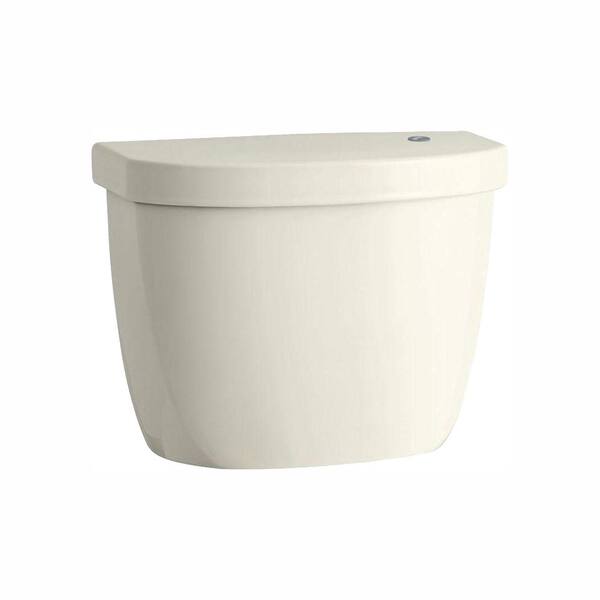 KOHLER Cimarron Touchless 1.28 GPF Single Flush Toilet Tank Only in Biscuit