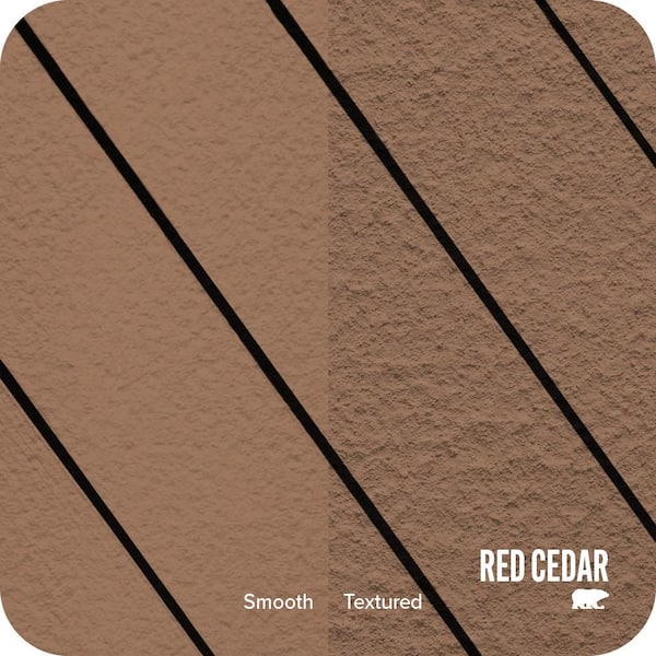 5 gal. #SC-152 Red Cedar Smooth Solid Color Exterior Wood and Concrete Coating