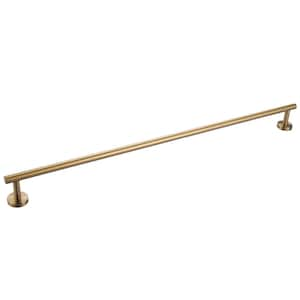 36 in. Wall Mounted Towel Bar in Brushed Gold