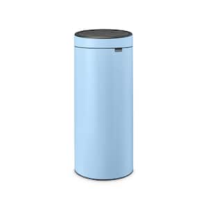 Touch Top Trash Can New, 8 Gal. (30 l), Plastic Bucket - Dreamy Blue