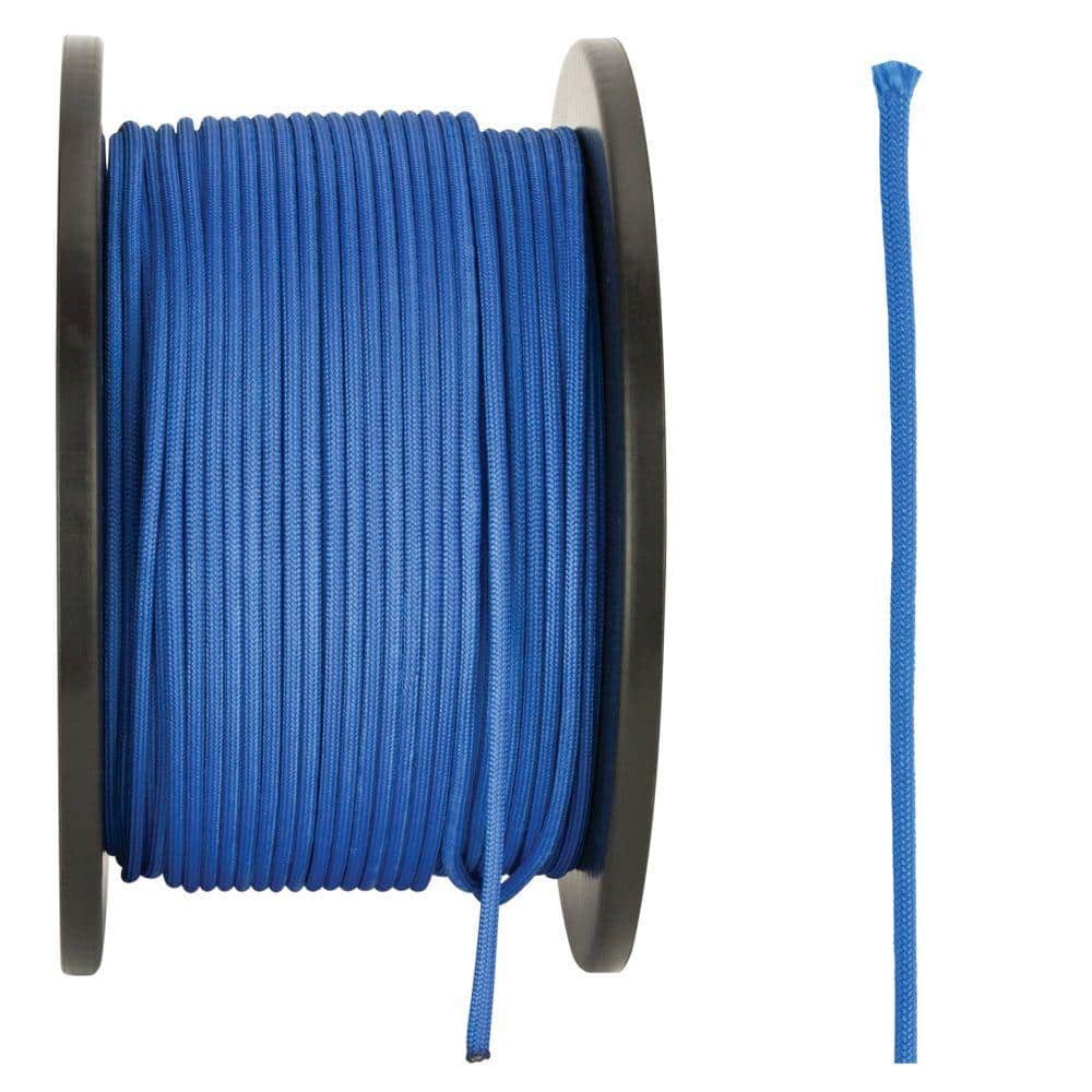 Crown Bolt 1/8 in. x 500 ft. Paracord, Blue 52740 - The Home Depot