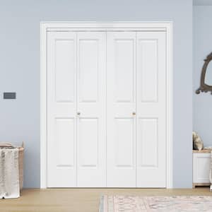 MillwkPro 48 in. x 80 in. 4 Panel Hollow Core White Primed