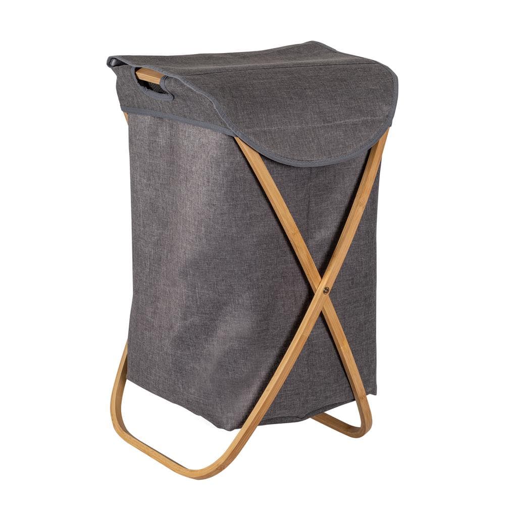 Honey-Can-Do Collapsible Wall-Mounted Clothes Hamper with