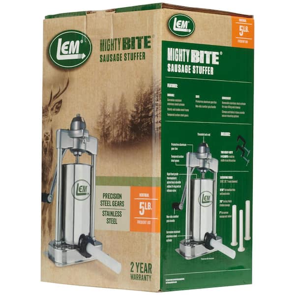 5 lb. Stainless Steel Vertical Stuffer