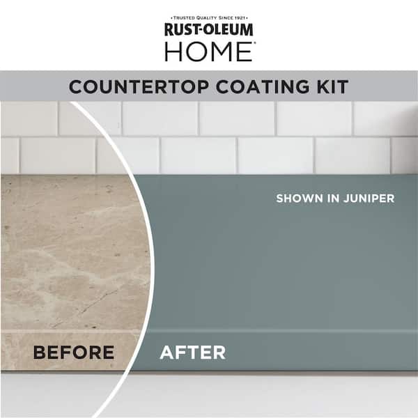 1 qt. Juniper Satin Interior Countertop Paint Kit