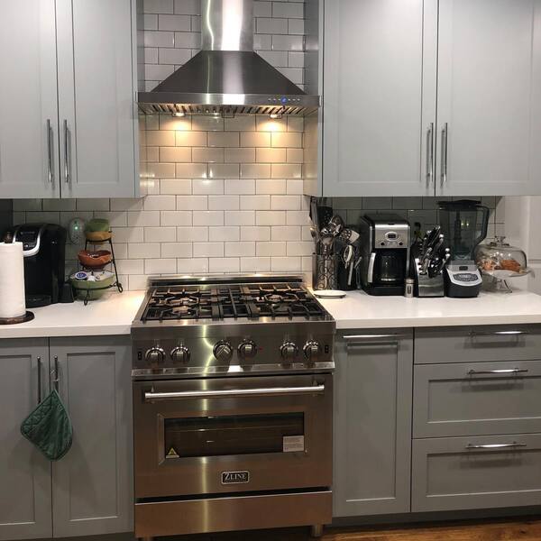 ZLINE 30 Externally Vented Range Hood Brushed Stainless Steel KB