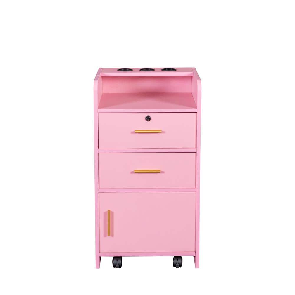 6-Layer Storage Drawers Storage Bins & Boxes Plastic Storage Cabinet Pink