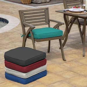 Patio Premier 16 in. L x 15 in. W x 2.5 H Square Outdoor Dining Chair Seat  Cushion (2-Pack) 244006 - The Home Depot