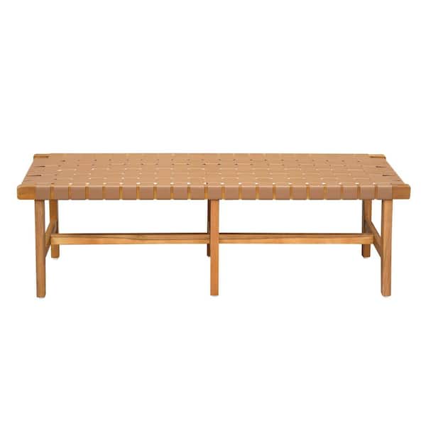 CHRISTOPHER KNIGHT HOME Cassius Modern Teak Finish Solid Wood