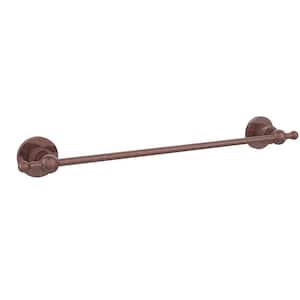 Astor Place Collection 18 in. Towel Bar in Antique Copper