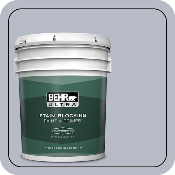 BEHR ULTRA 5 gal. #620E-3 Silverado Trail Extra Durable Semi-Gloss Enamel Interior Paint & Primer