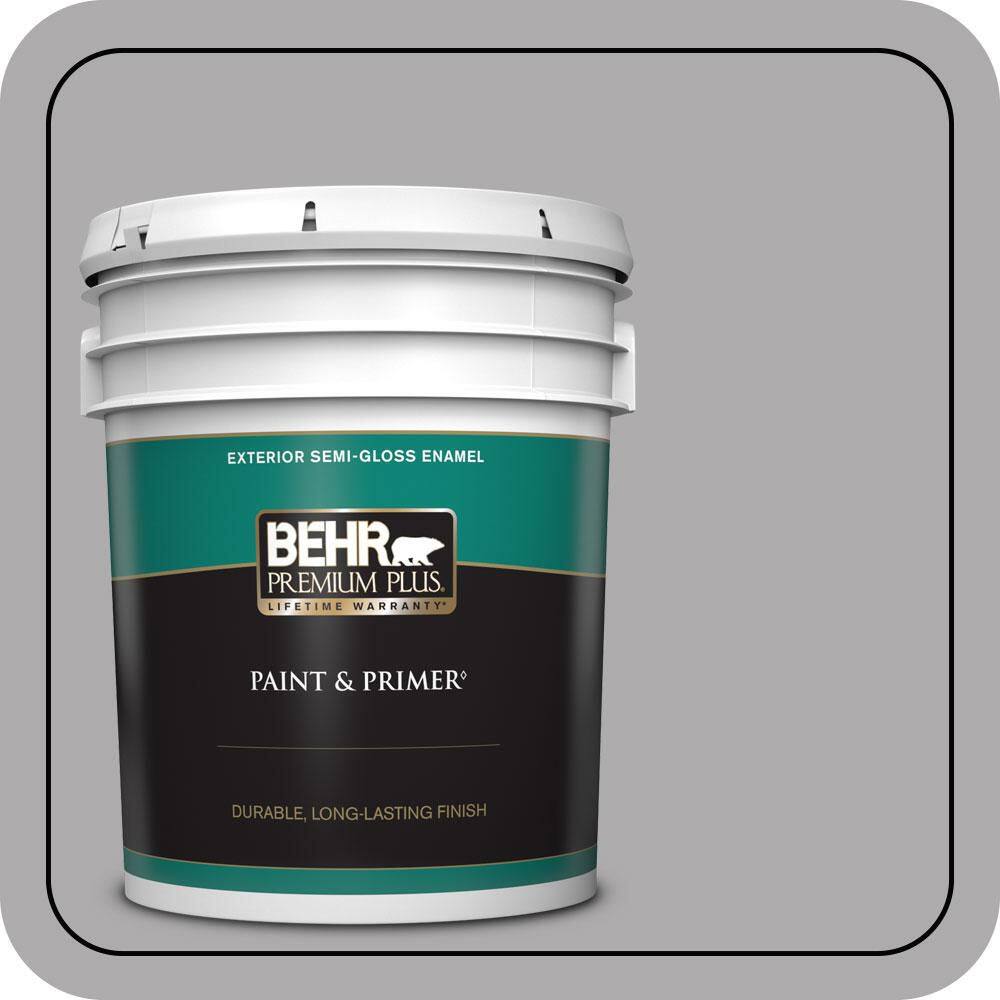 5 gal. #MQ5-04 Classy Semi-Gloss Enamel Exterior Paint & Primer price history on PriceWatchPro