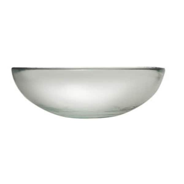 French Home Urban Recycled Glass Salad Bowl 12" x 5".