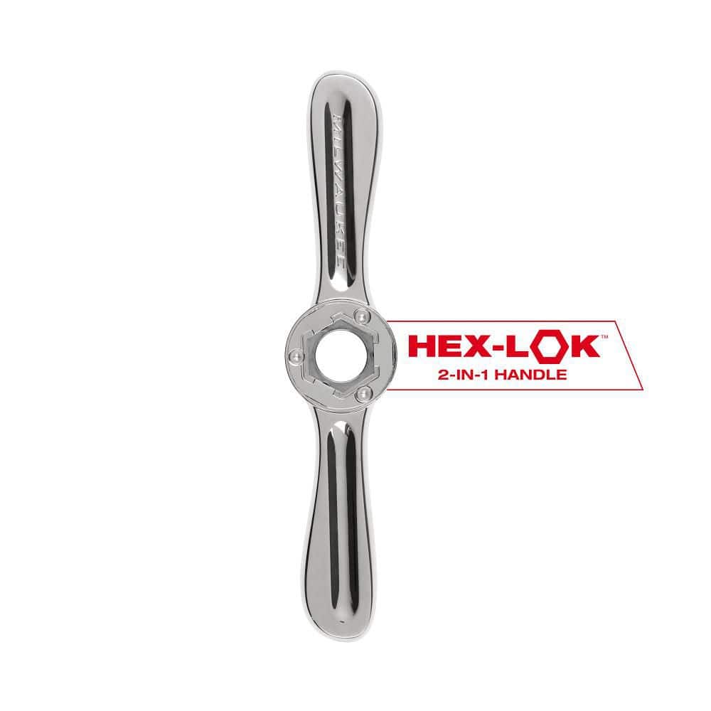 Milwaukee Hex-LOK 2-in-1 Tap and Die Threading Handle Set (1-Piece