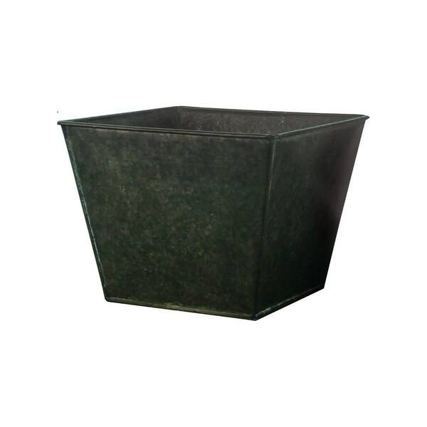 Syndicate 7-3/4 in. Tapered Square Metal Pot