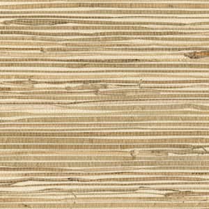 Kyodo Neutral Grasscloth Peelable Wallpaper (Covers 72 sq. ft.)