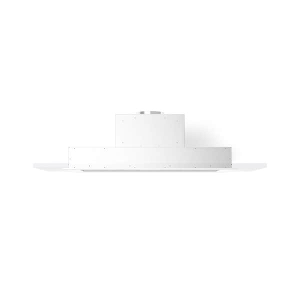 Hallman 28 in. 560 CFM Cabinet Insert Vent Hood with Lights in White