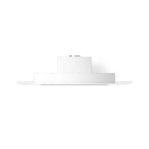 60 in. 1000 CFM Cabinet Insert Vent Hood with Lights in White