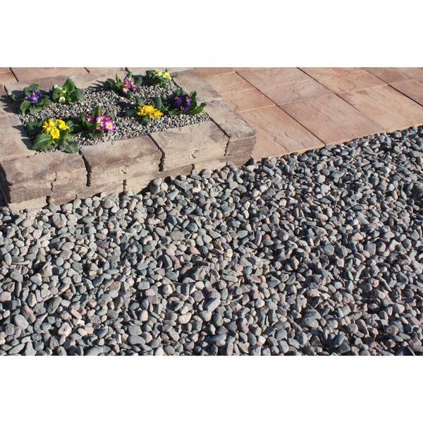 Homeford River Stone Pebbles – 1/2-Inch Assorted Garden Rocks – Decorative Gravel – 1lb Bag? (Check Weight)