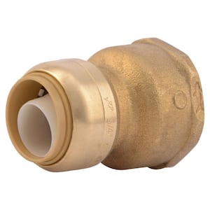 3/4 in. Push-to-Connect x 1 in. FIP Brass Water Softener Connector Adapter Fitting