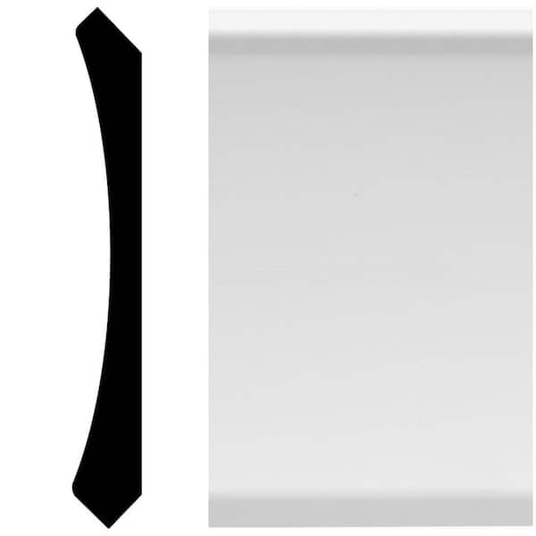 1 in. D x 7 in. W x 96 in. L Primed MDF Crown Moulding