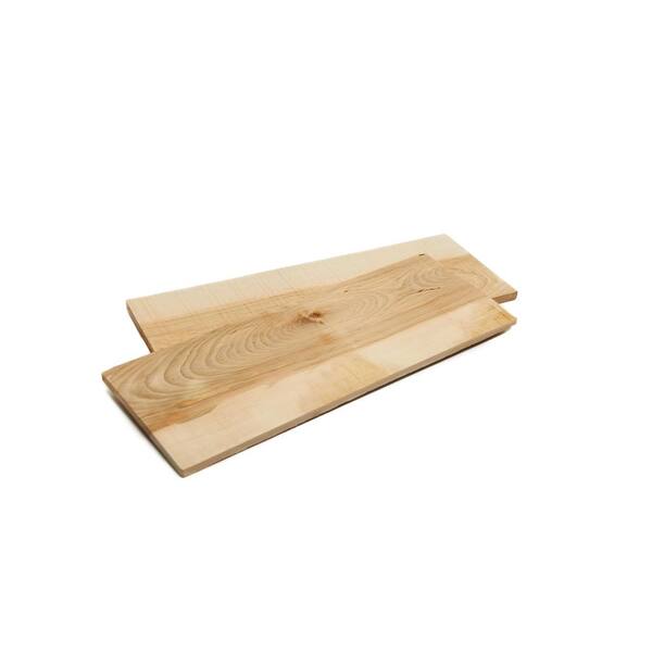 Broil King Maple Grilling Planks (2 Pack) - 7.5" X 15" X 0.25", Adds Smoky Flavor To Fish & More