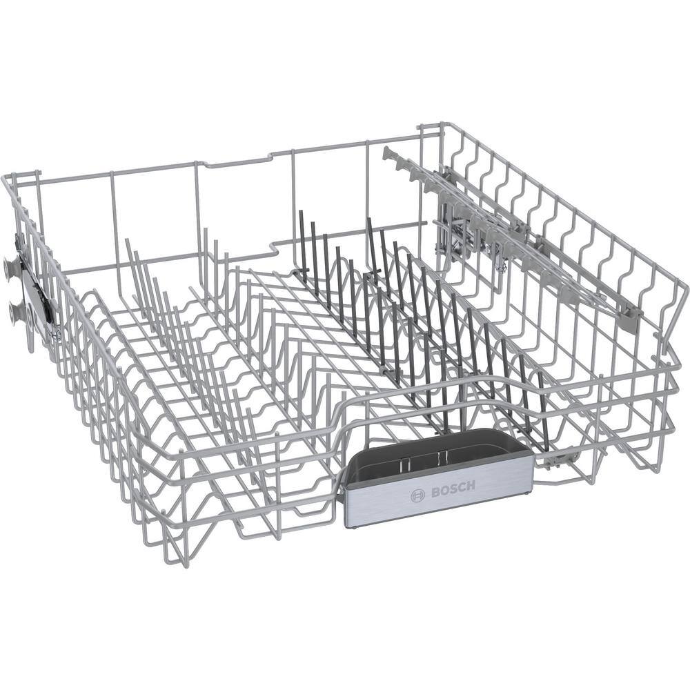 24" White Built-In Smart Dishwasher with Stainless Steel Tub