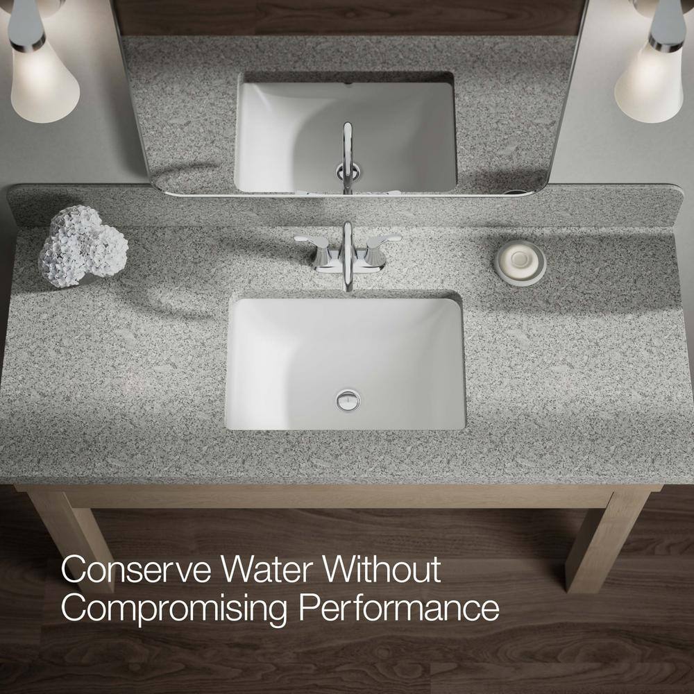 Simplice Polished Chrome Centerset Bathroom Faucet