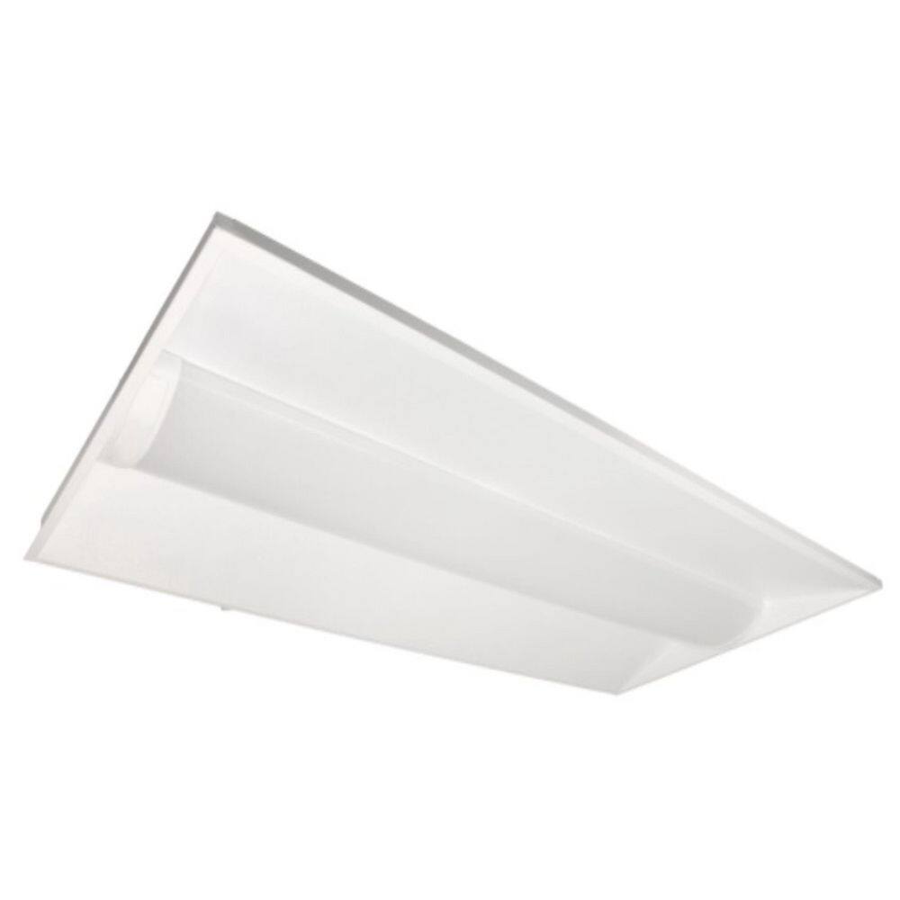 2X4 White/Clear Integrated LED Troffer Light 22W/28W/34W 3500K-5000K for Office School Hospital Retail Space-Single Pack price history on PriceWatchPro