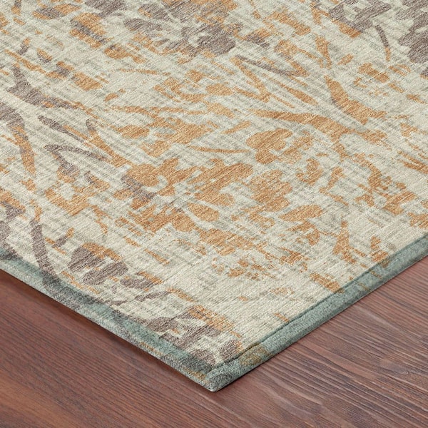 Chantille Machine Washable Indoor/Outdoor Abstract ACN2482 Beige 10 ft. x 14 ft. Area Rug