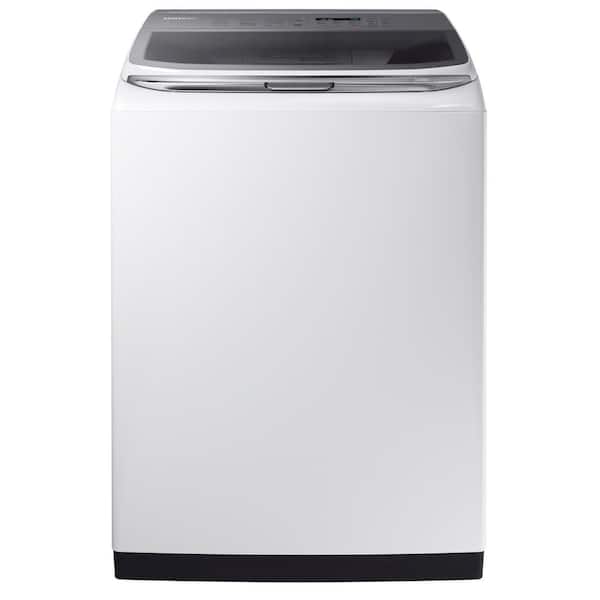 Samsung 5.4 cu. ft. High-Efficiency Top Load Washer with Activewash and Steam in White, ENERGY STAR