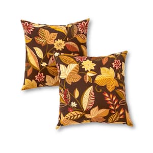 Timberland Floral Square Outdoor Throw Pillow (2-Pack)