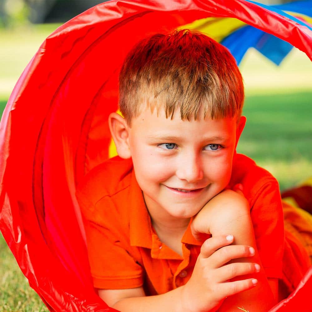 Vibrant 4-Way Pop Up Play Tunnel for Kids