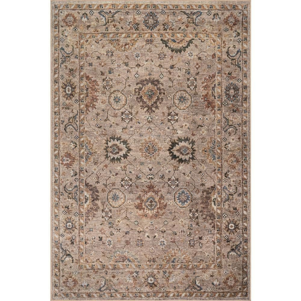 Averina Traditional Bordered Washable Tapue 4 ft. x 6 ft. Indoor Area Rug price history on PriceWatchPro