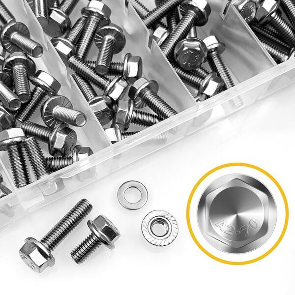 thumbnail image 2 of 50-Pack M6-1.0 X 8mm Socket Head Cap Screws - 304 Stainless Steel Allen Bolts 2 of 9