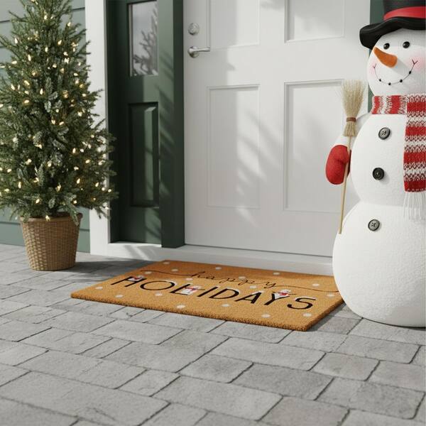 Holiday Joy Doormat 24" x 36"