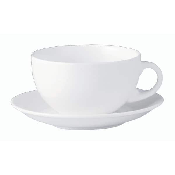 Oneida Verge 11.5 oz. Porcelain Cappuccino Cups (Set of 48)