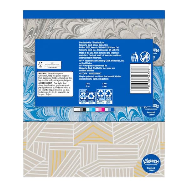 Kleenex White Facial Tissue 2-Ply Pop-Up Box (125 Sheets per Box, 48 Boxes  per Carton) KCC21606CT - The Home Depot